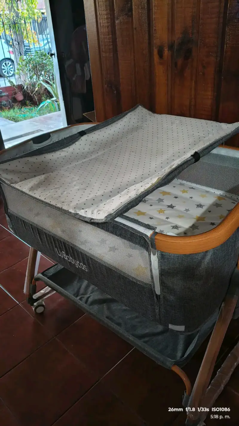 Cuna corral para bebé LuBabycas - 4