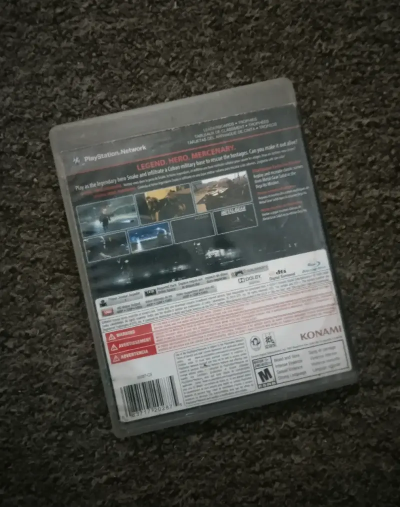 Metal Gear Solid V PS3 - 3