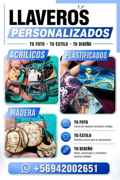 Llaveros variados - miniatura 4