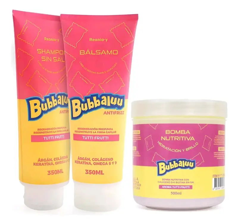 Set cabello Bubbaluu antifrizz - 1