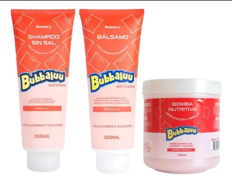 Set cabello Bubbaluu antifrizz - 3