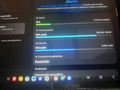 Tablet negra en buen estado - miniatura 2