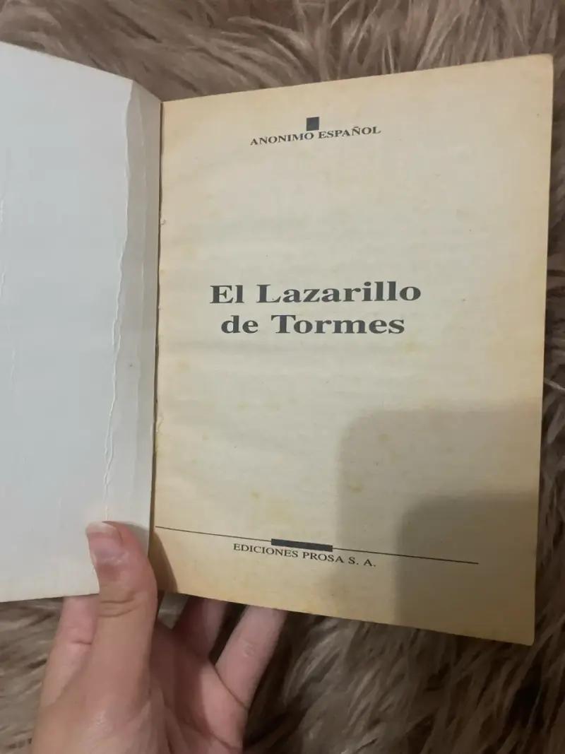 Libro El Lazarillo de Tormes - 2