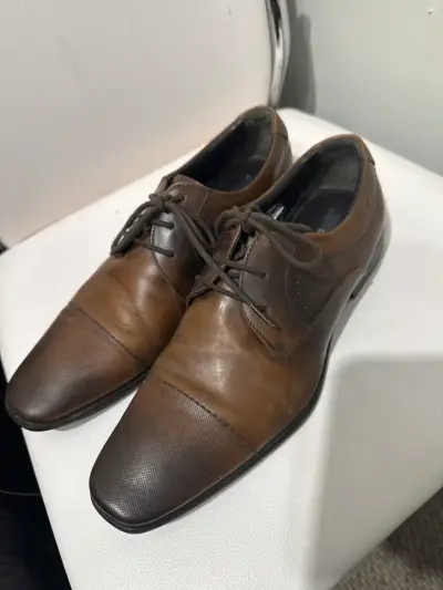 Zapatos de vestir marrones - miniatura 1