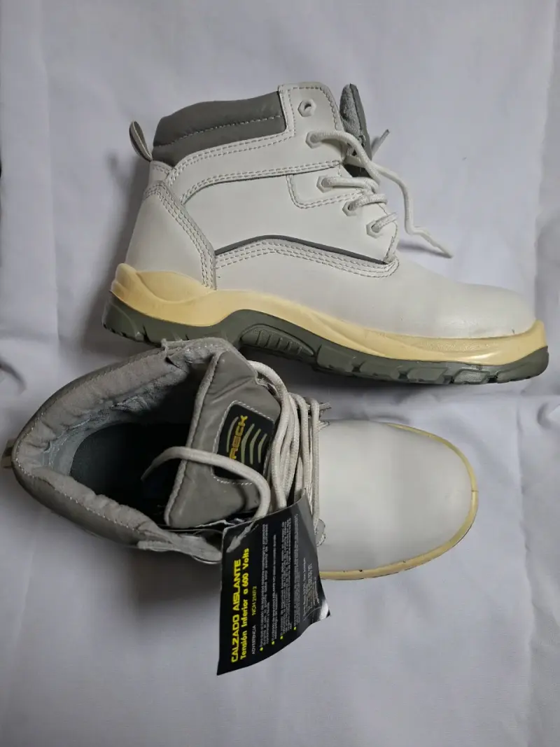 Botas de seguridad blancas - 1