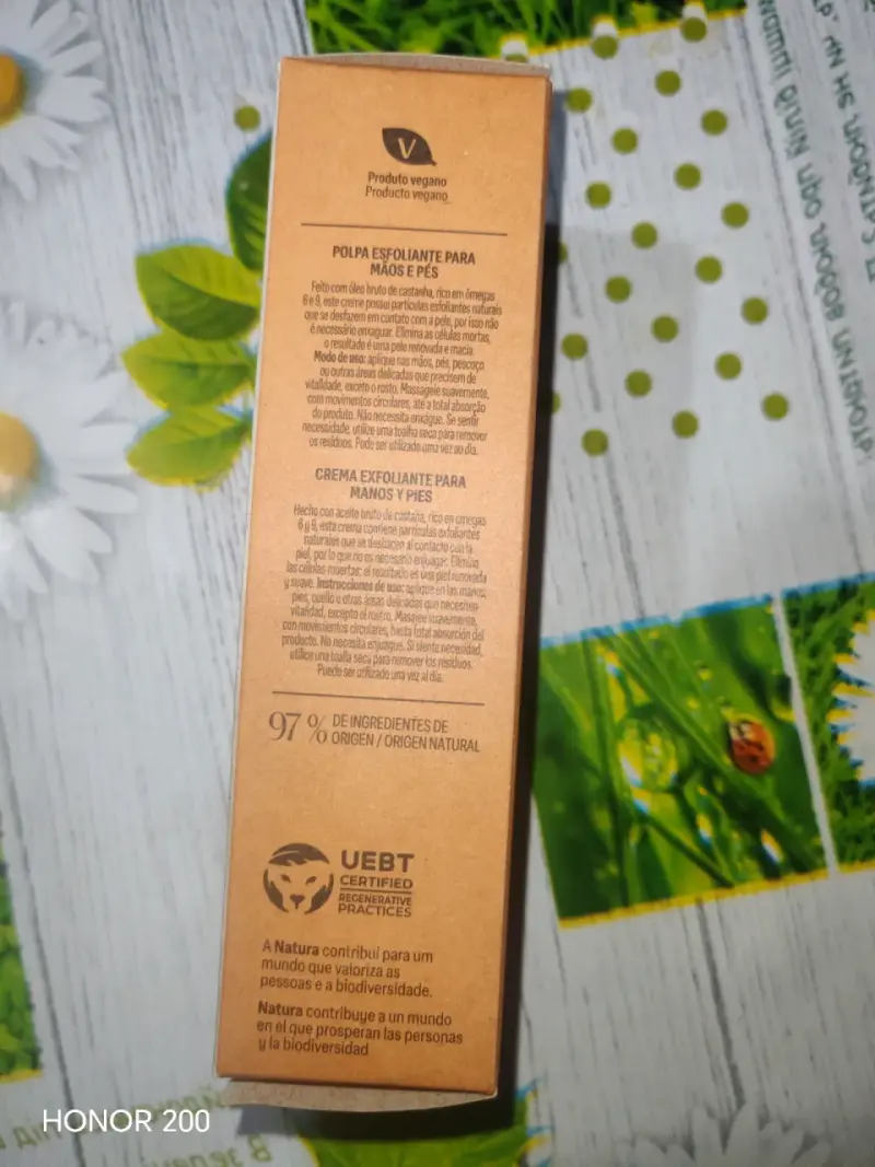 Crema exfoliante Natura Ekos 60g - 2