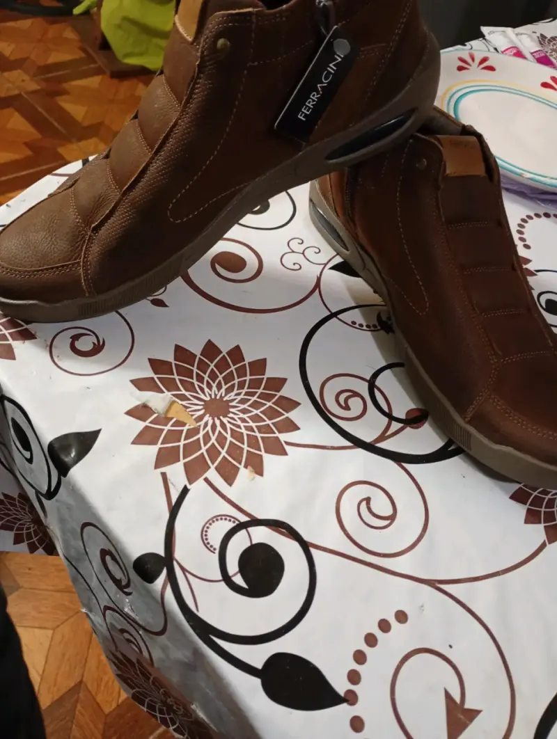 Zapatos Ferracini cuero talla 40 - 3