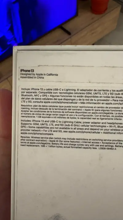 iPhone 13 con caja original - miniatura 1