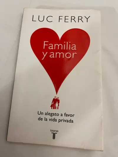 Libro 'Familia y amor' de Luc Ferry - miniatura 1
