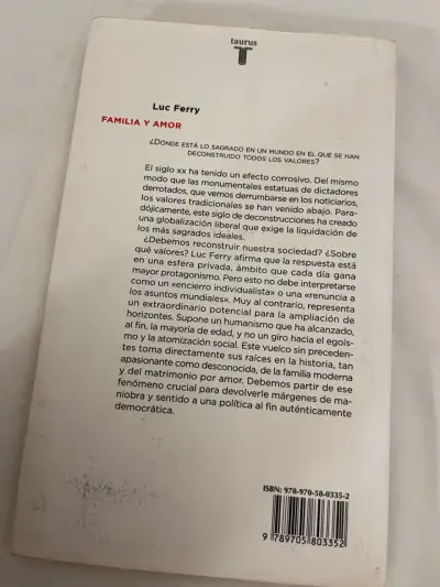 Libro 'Familia y amor' de Luc Ferry - miniatura 2