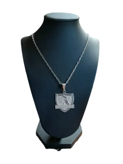 Collar de Colo Colo Plata 925 en estuche - miniatura 2