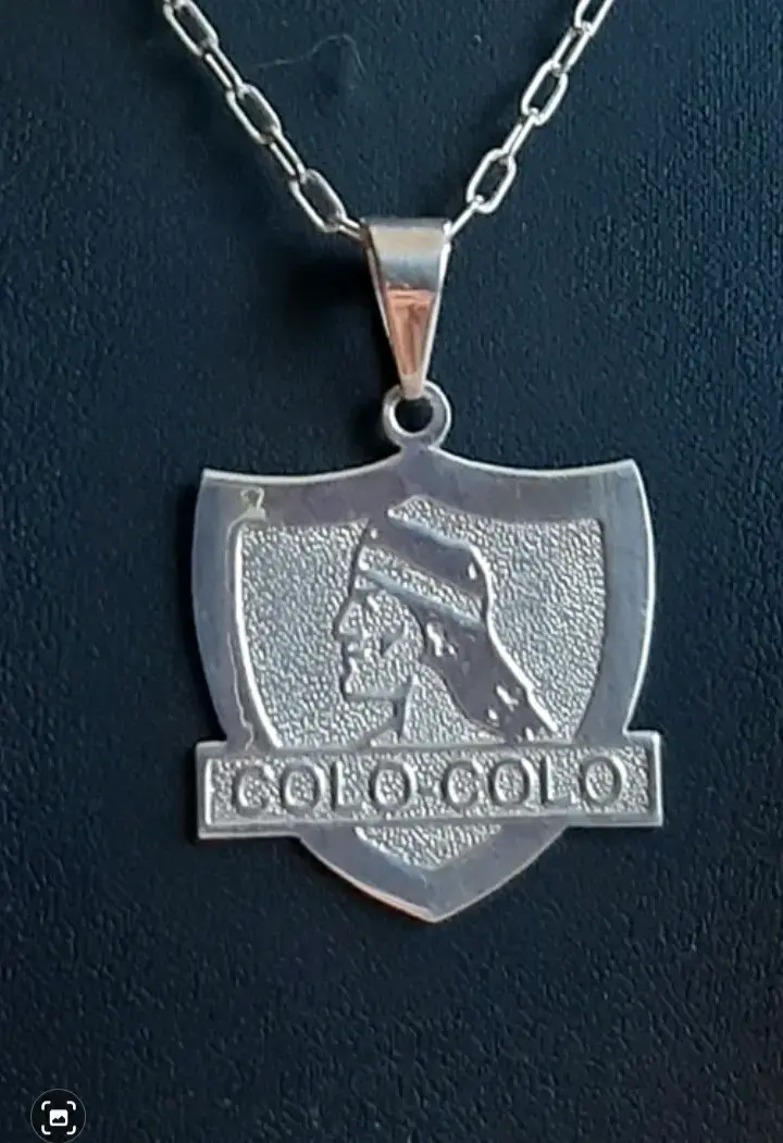 Collar de Colo Colo Plata 925 en estuche - 3