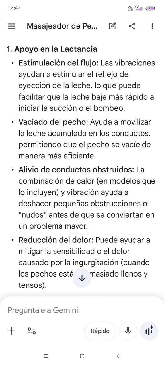 Masajeador eléctrico para busto - 4