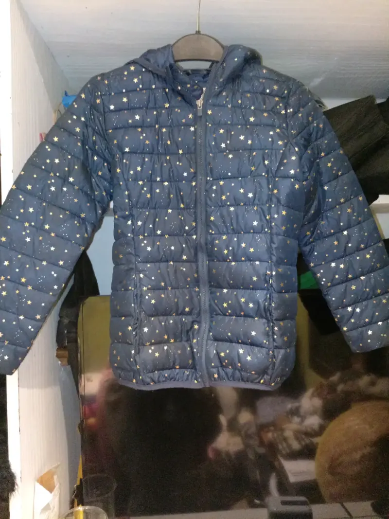 Chaqueta azul con estrellas - 1