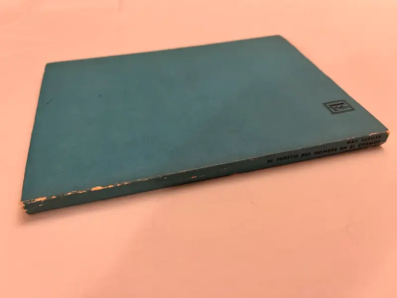 Libro 'El Puesto del Hombre en el Cosmos' - 2