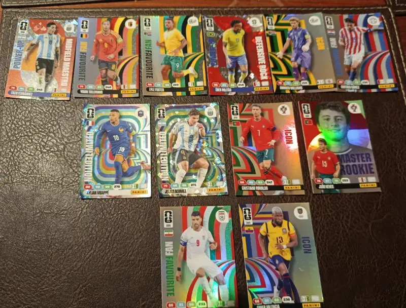 Tarjetas Panini edición limitada - 2
