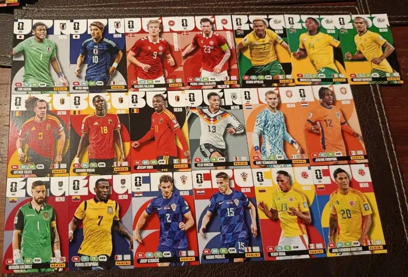 Tarjetas Panini edición limitada - 5