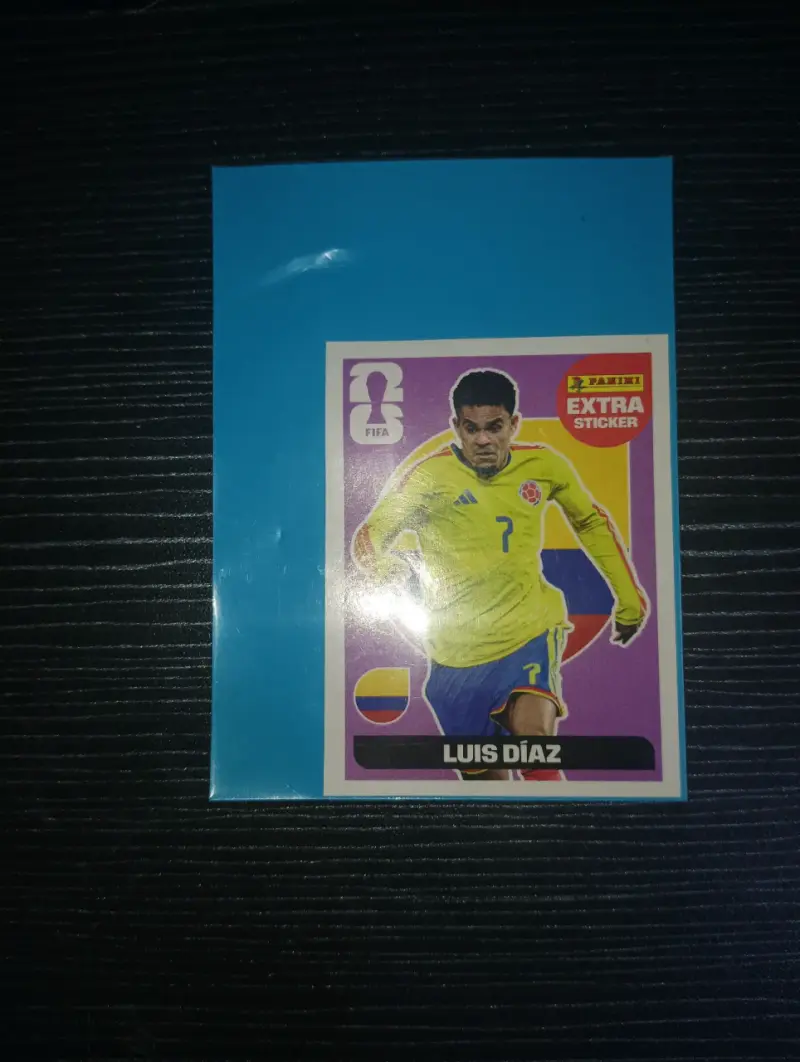Lámina FIFA Panini Luis Díaz