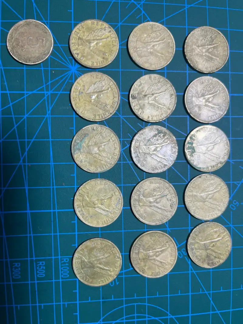 Monedas 10 pesos variadas - 3