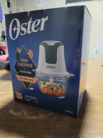 Mini picadora Oster de vidrio - miniatura 1