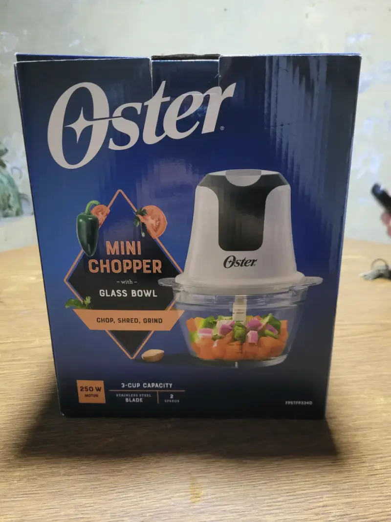 Mini picadora Oster de vidrio - 4