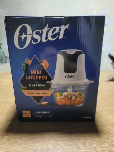 Mini picadora Oster de vidrio - miniatura 4