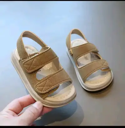 Sandalias beige para niños - miniatura 1