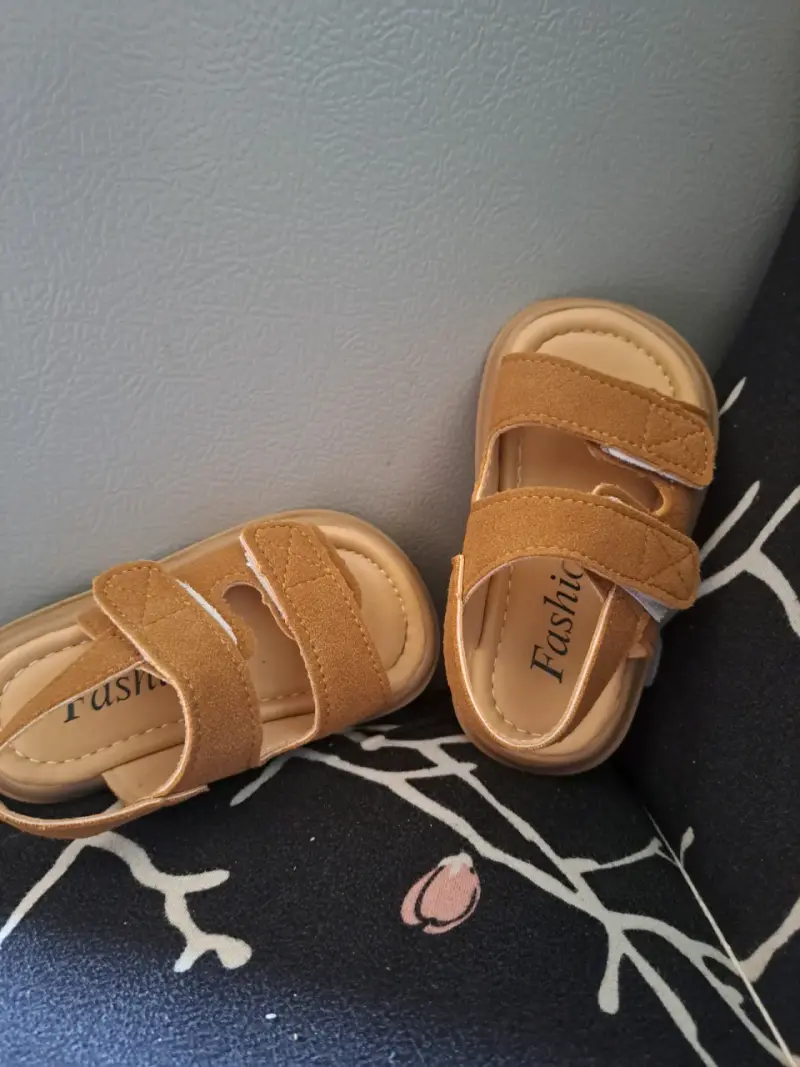 Sandalias beige para niños - 2