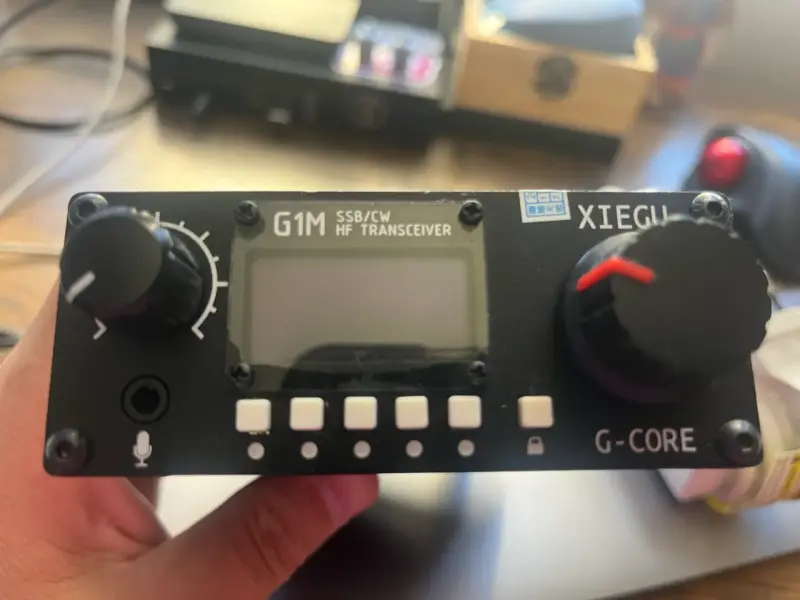 Transceptor HF Xiegu G1M - 3