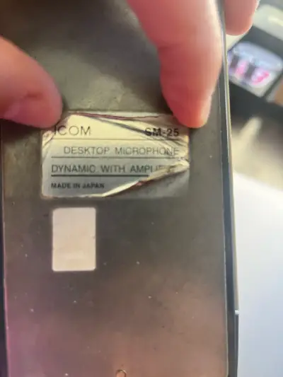 Micrófono Icom de escritorio - miniatura 2