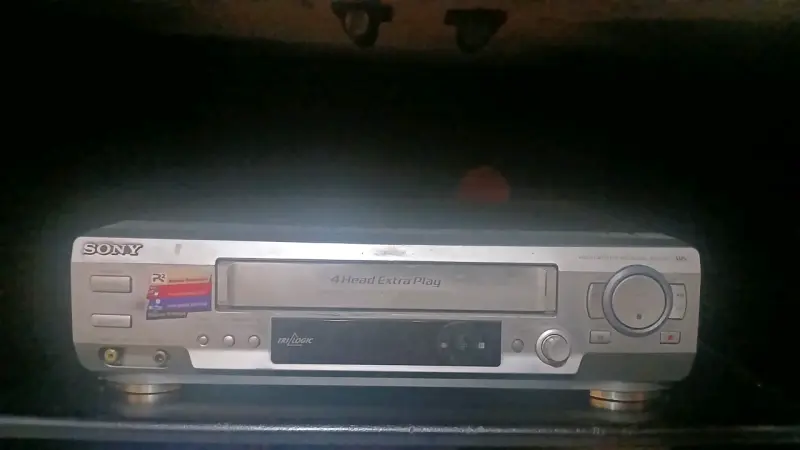 Reproductor VHS Sony 4 Head