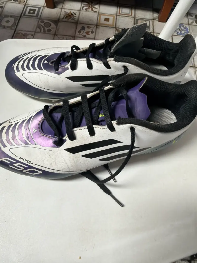 Zapatillas de fútbol blancas F50 - 1