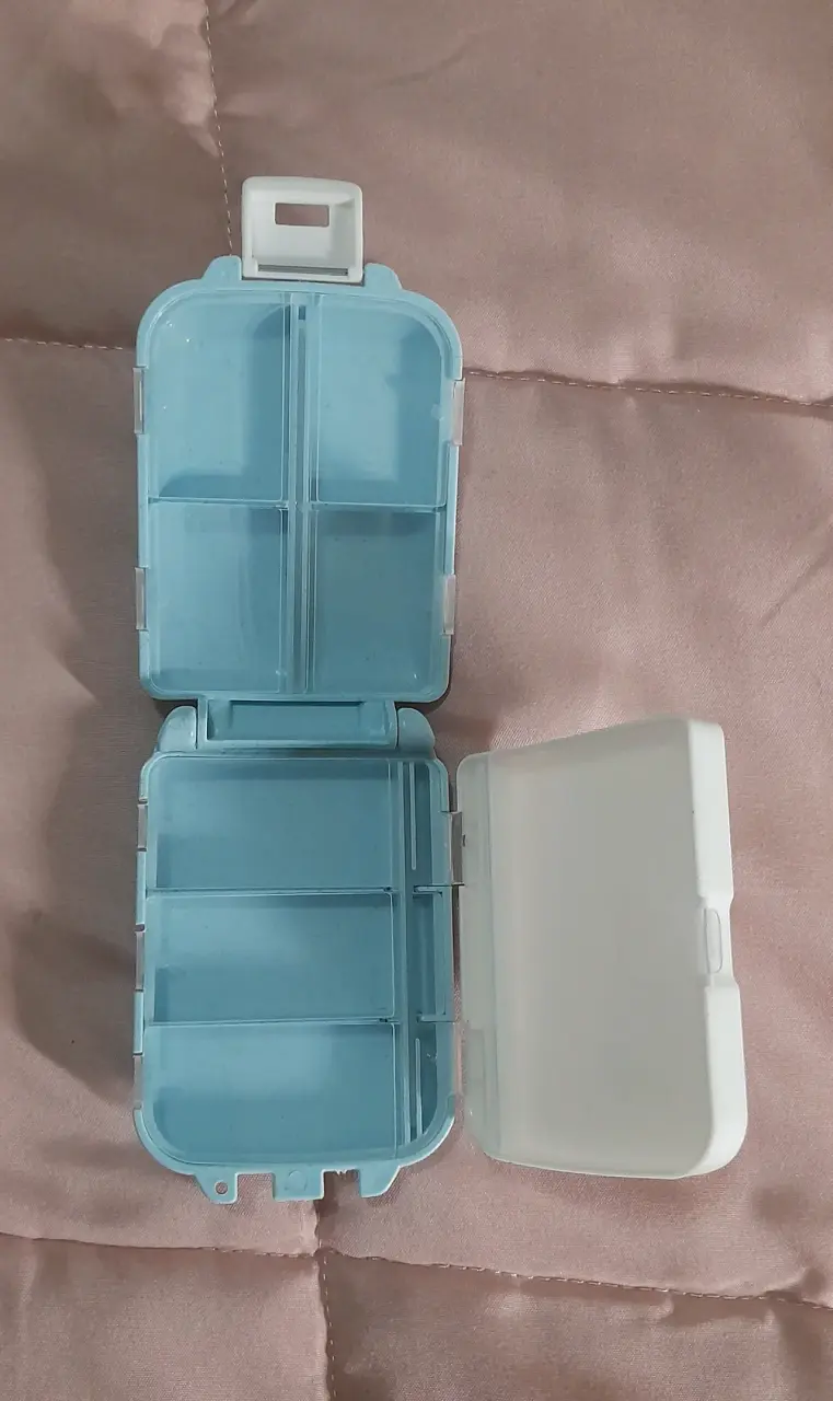 Caja organizadora azul compacta - 2
