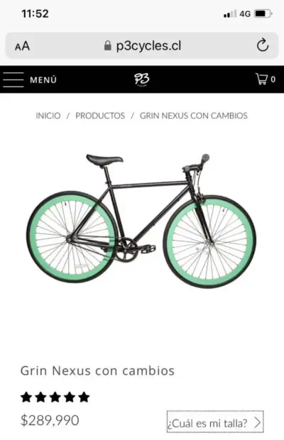 Bicicleta P3 Cycles - miniatura 3