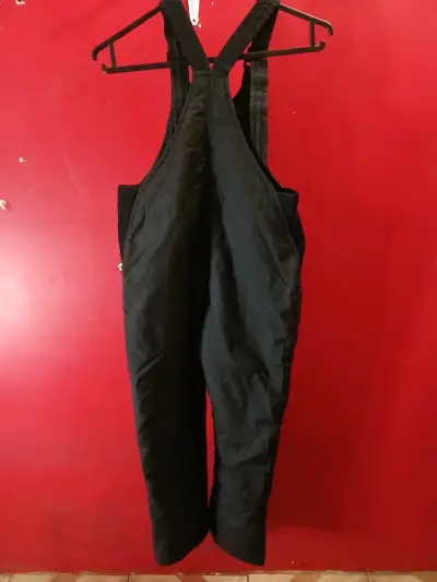 Overol de invierno negro talla 8 aprox. - miniatura 2