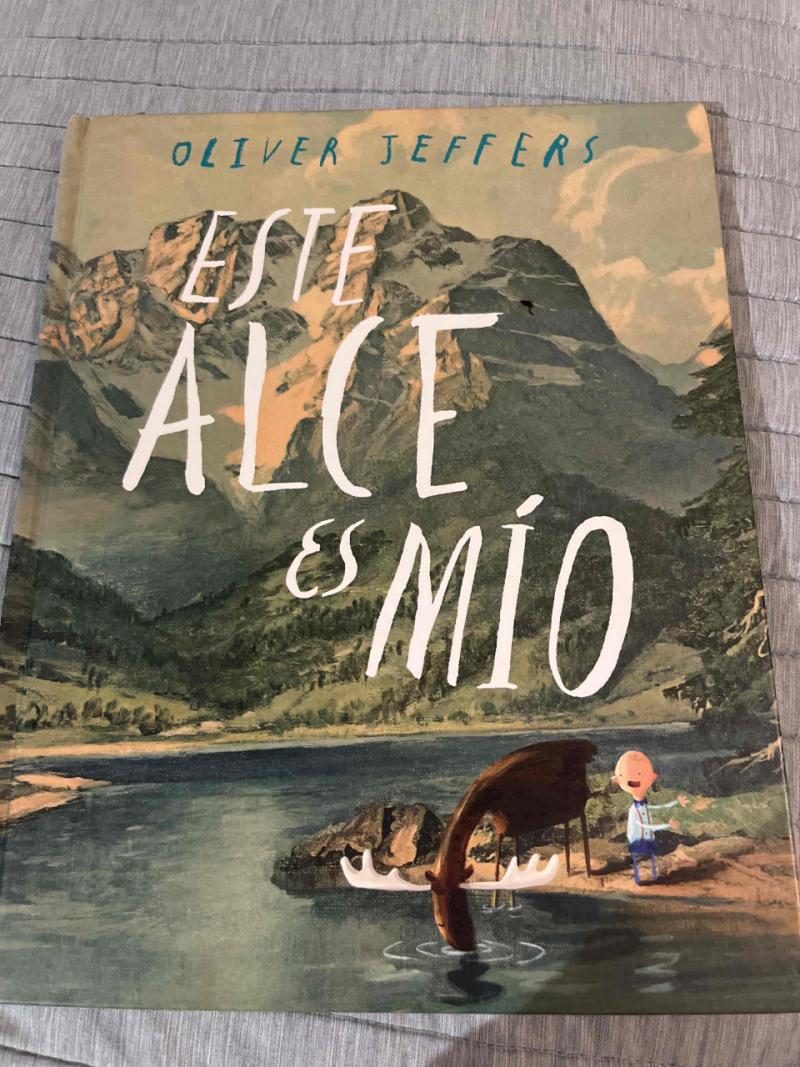 Libro 'Este alce es mío' de Oliver Jeffers - 1