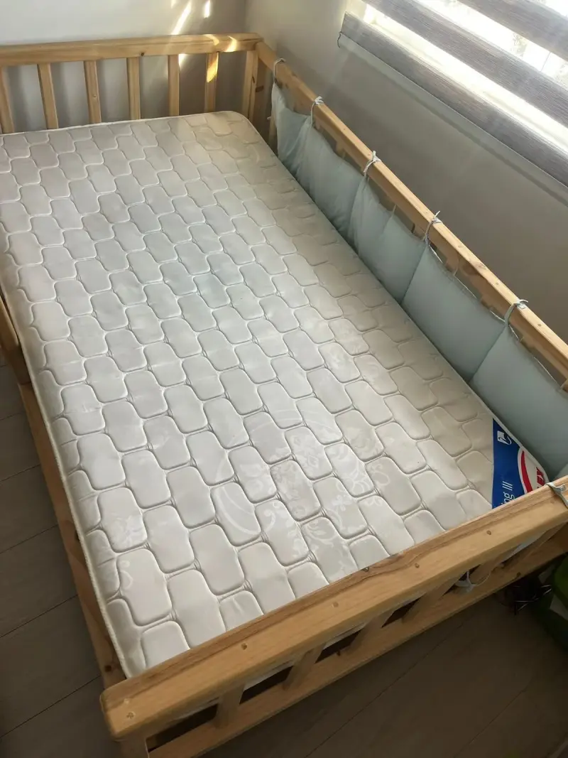 Cama montessori 1/2 plaza, con colchón. - 2