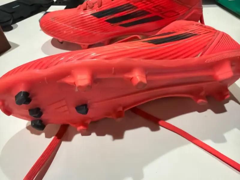 Zapatillas deportivas rojas, Adidas F50 - 2