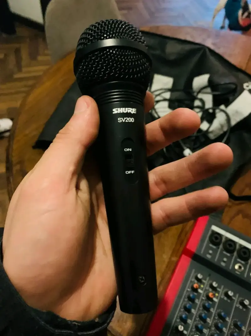 Mezclador de audio Proel M8 con mic - 2