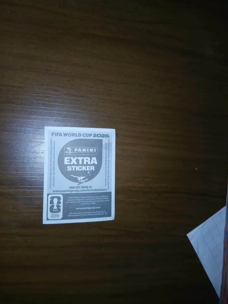 Sticker extra de fútbol Messi - 2