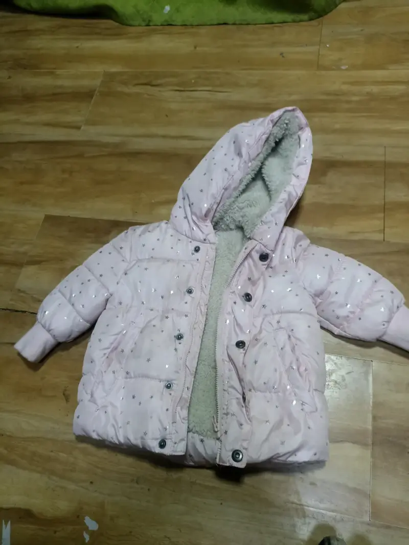 Chaqueta de invierno rosada - 2