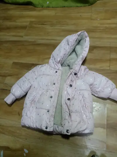 Chaqueta de invierno rosada - miniatura 2