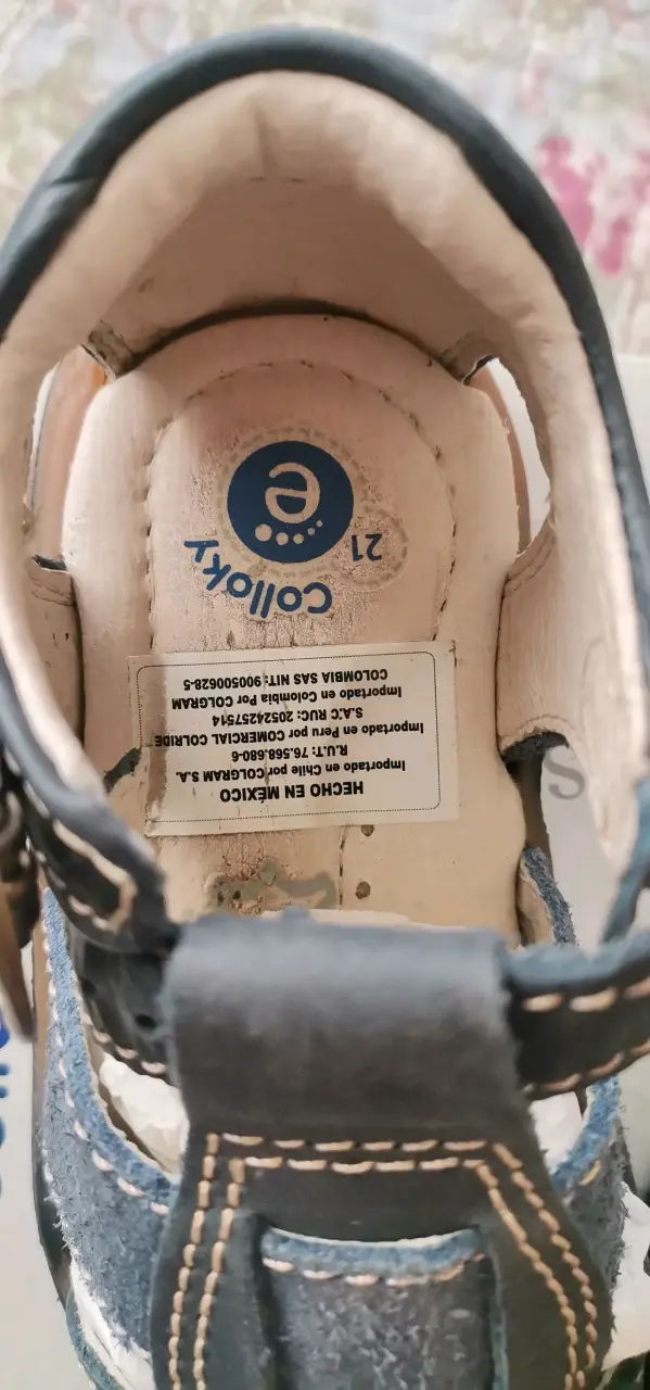 Zapato infantil azul Colloky - 1