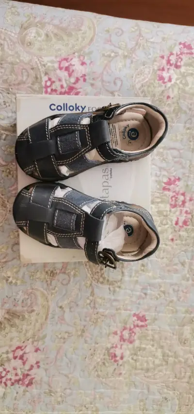 Zapato infantil azul Colloky - miniatura 4