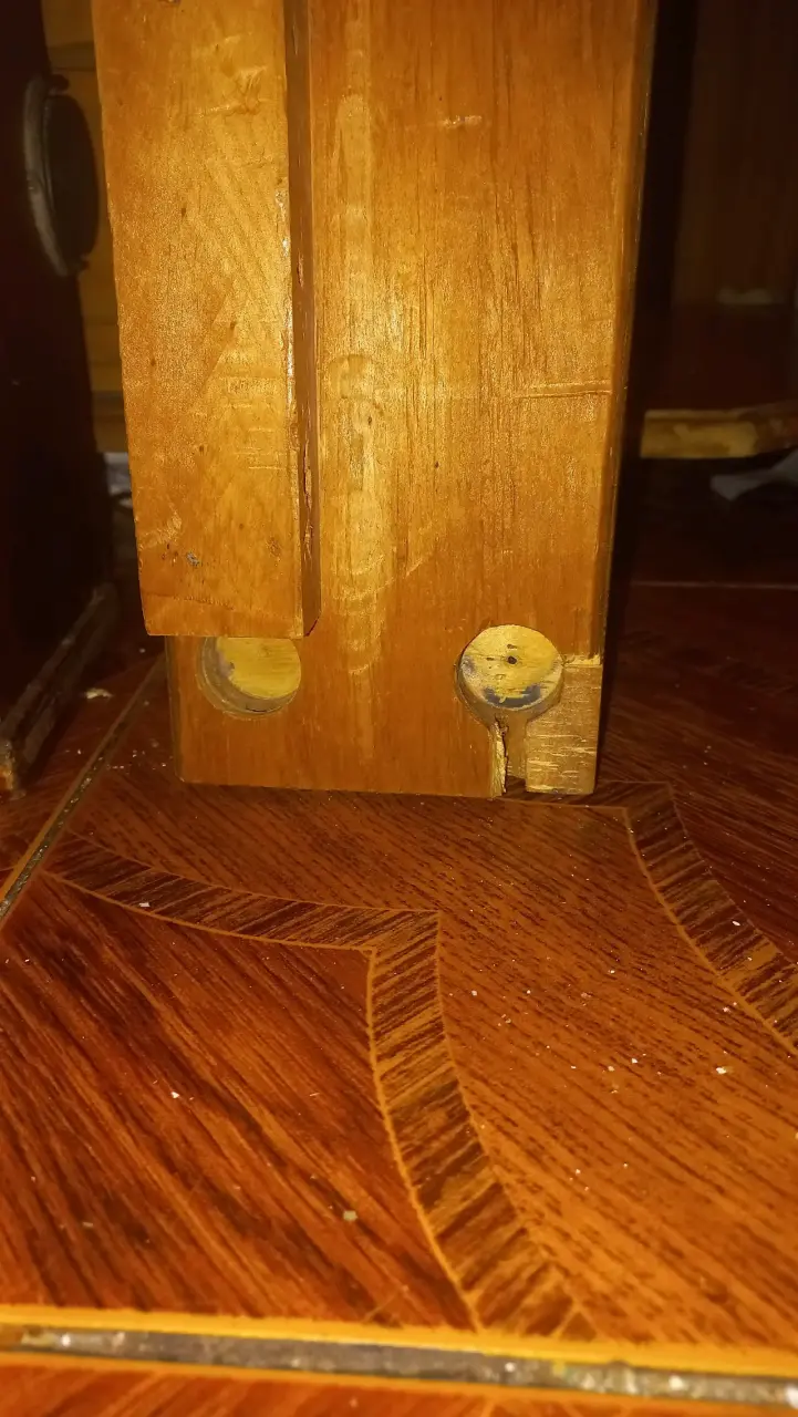 Cama de madera usada - 2