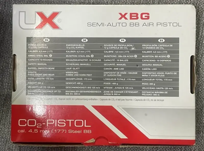 Pistola de aire UX XBG Umarex - 2