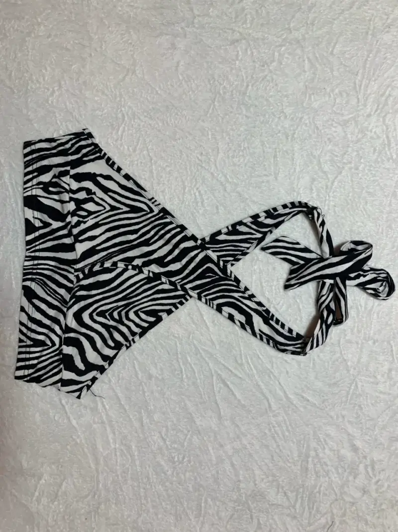 Top estampado cebra
