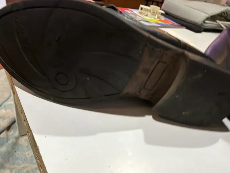 Botas de cuero negras - 2
