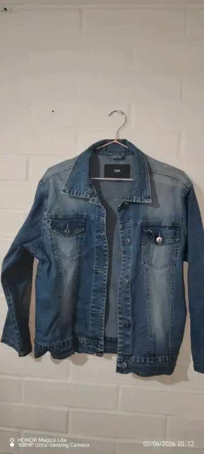 Chaqueta Columbia azul y negra - miniatura 3