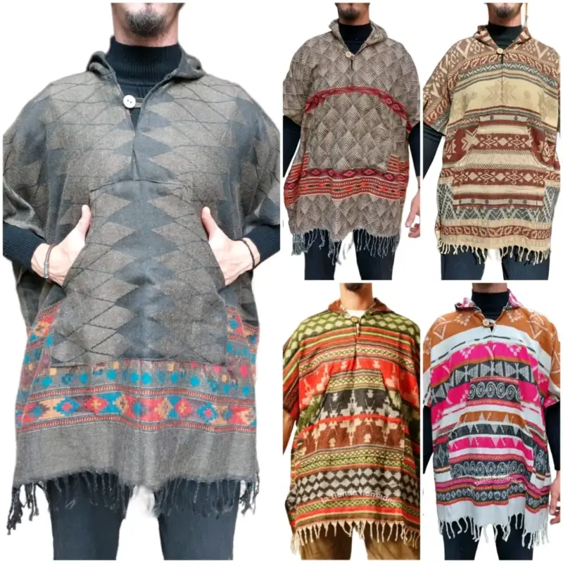 Poncho multicolor - 2